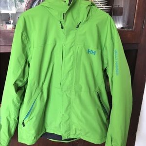 Lime Green Helly Hansen Jacket